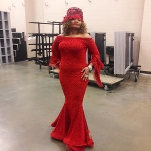 Red Gown